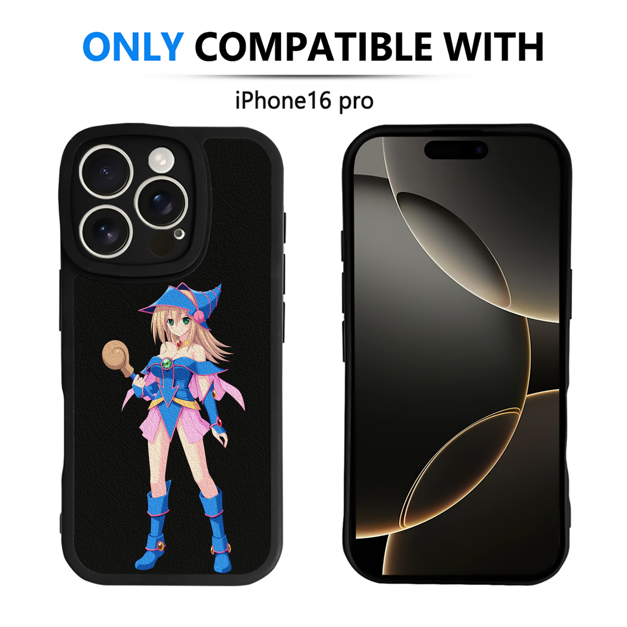 遊☆戯☆王 Yu-Gi-Oh! 【iPhone 16シリーズ対応】シリコンスマホケース（レザー調） 材質：シリコン